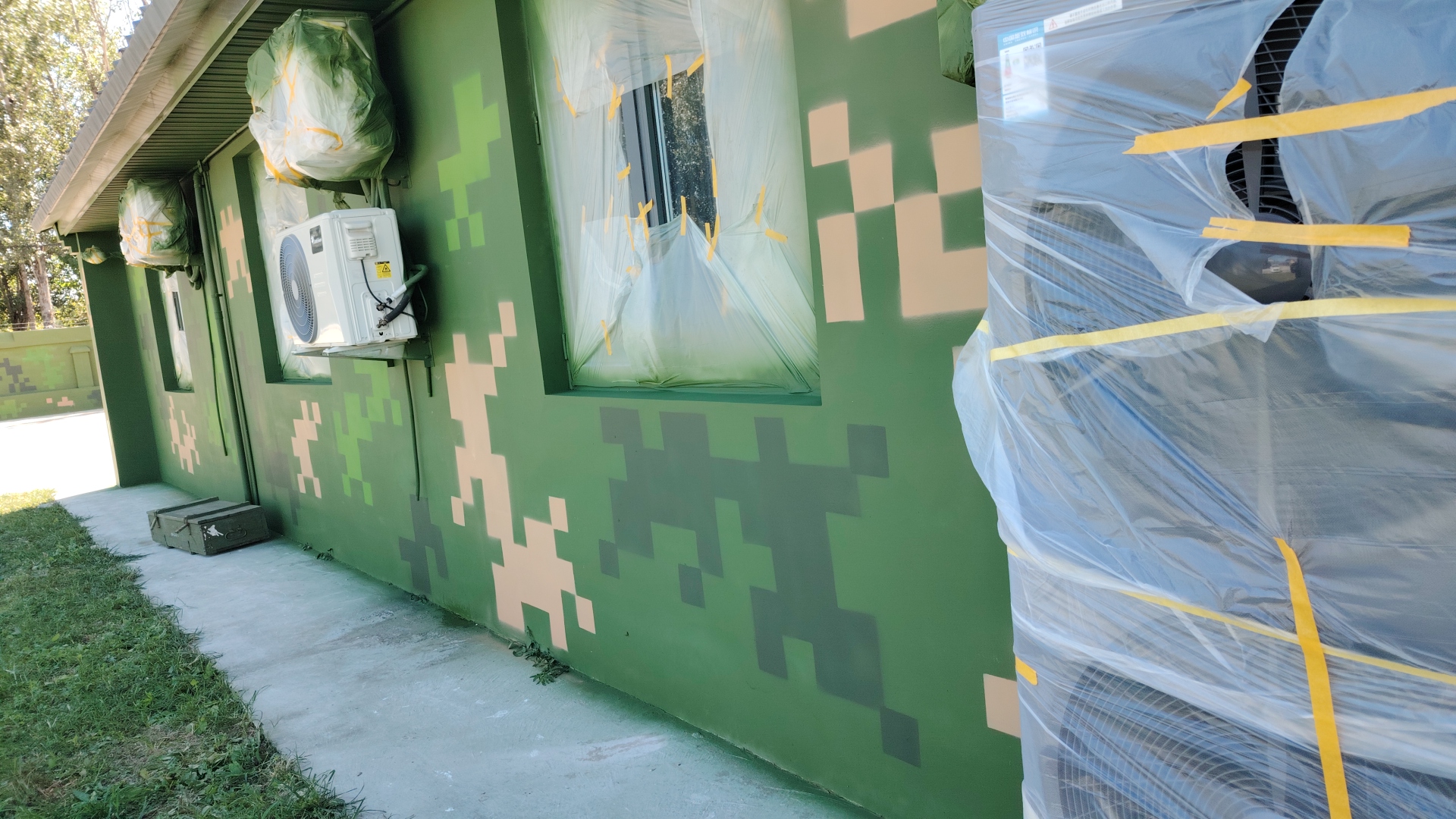 芜湖外墙迷彩漆施工多少钱 伪装迷彩漆